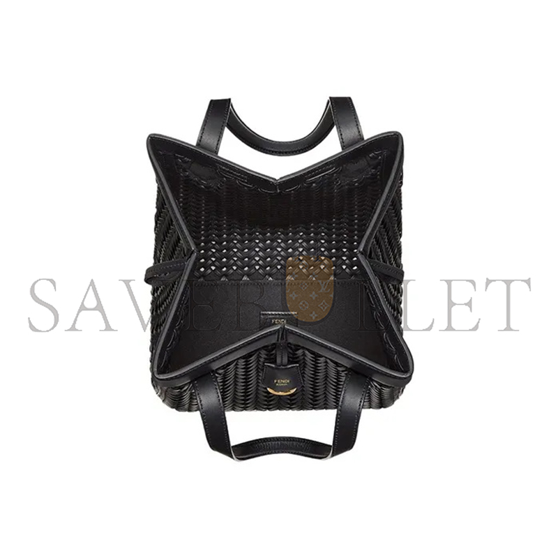 FENDI ORIGAMI MEDIUM LEATHER 8BH414APZBF0KUR (27*27*15cm)